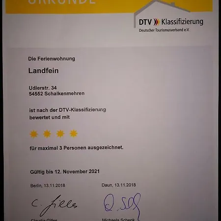 מלון דירות Landfein